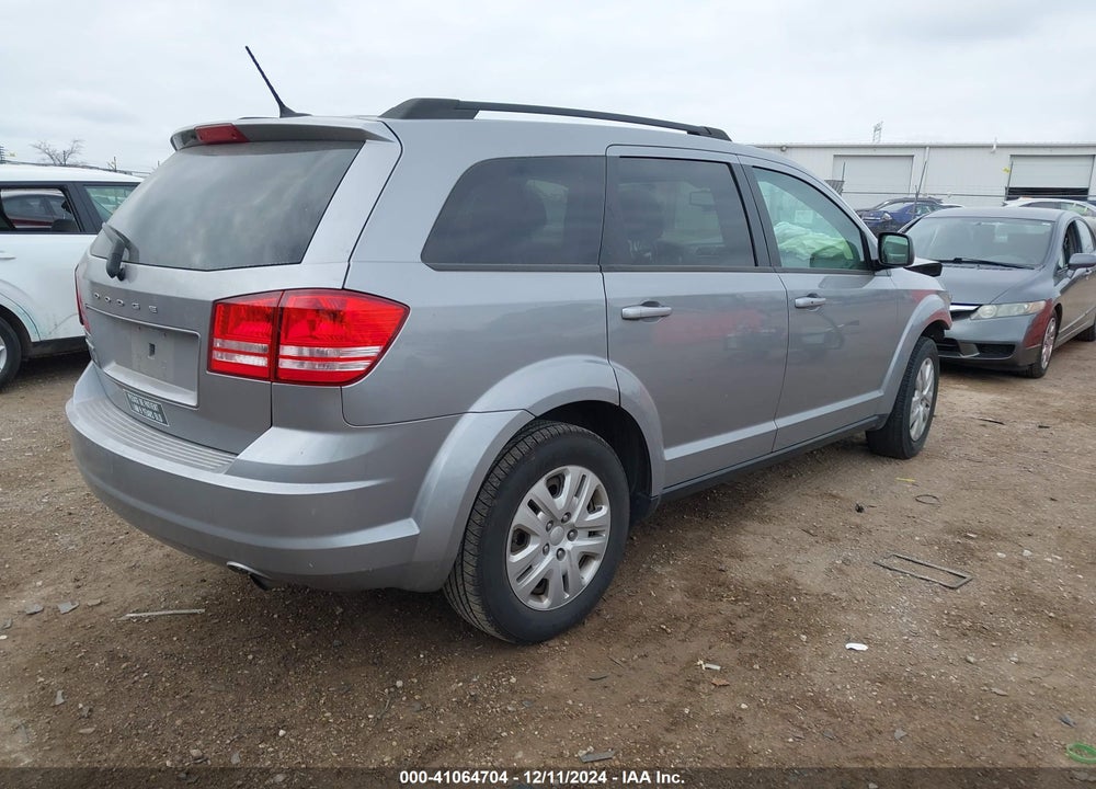 2016 DODGE JOURNEY SE VIN: 3C4PDCAB4GT152204