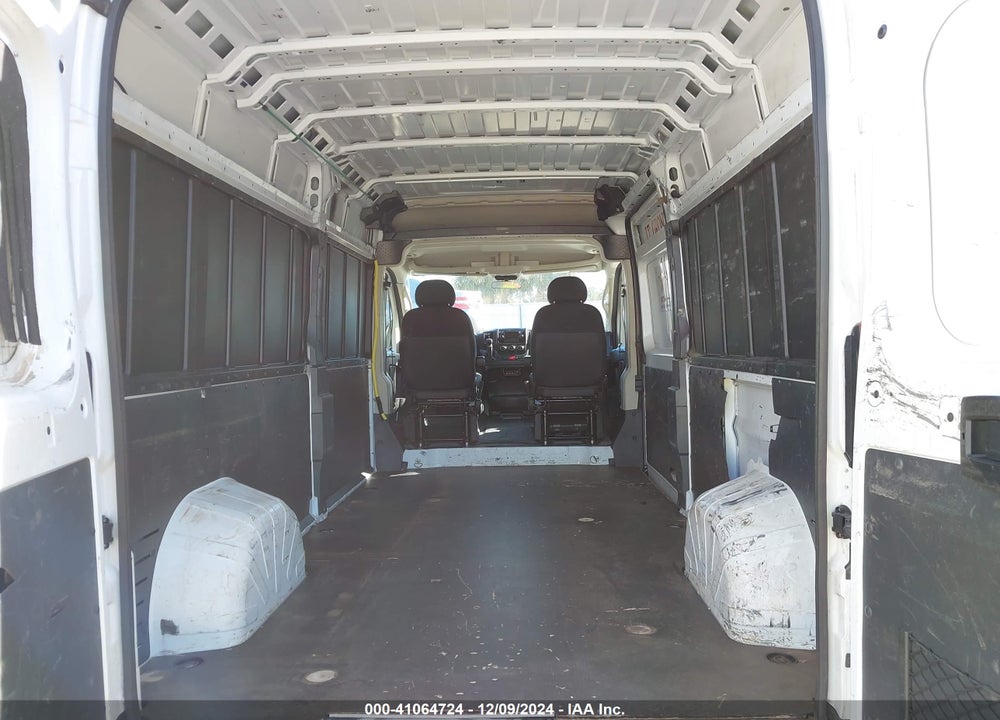 2018 RAM PROMASTER 2500 HIGH ROOF 159 WB VIN: 3C6TRVDG8JE100869