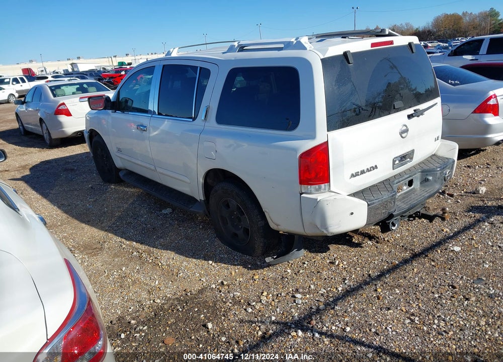 2006 NISSAN ARMADA LE VIN: 5N1AA08B56N728928