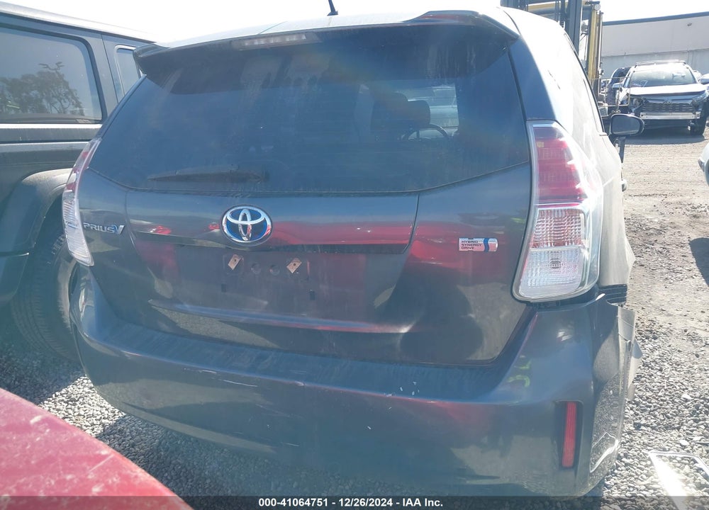 2015 TOYOTA PRIUS V TWO VIN: JTDZN3EU2FJ023207