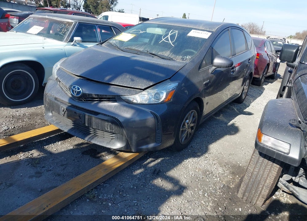 2015 TOYOTA PRIUS V TWO VIN: JTDZN3EU2FJ023207