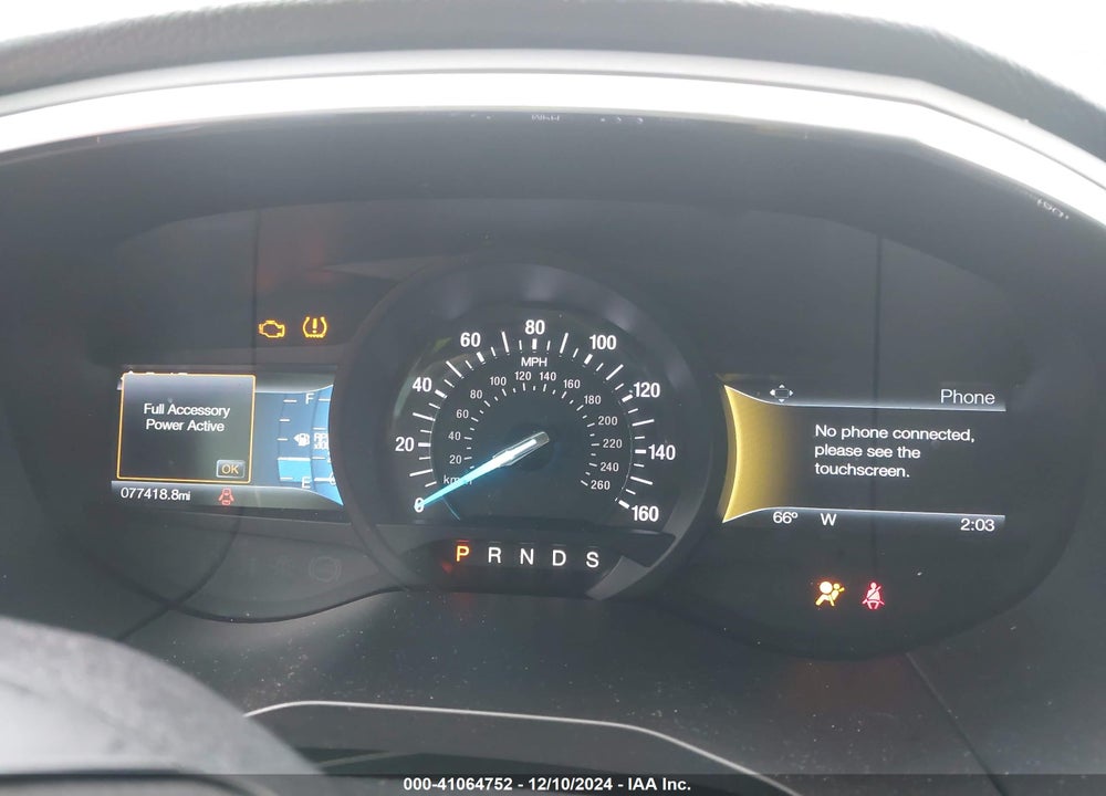 2015 FORD EDGE SPORT VIN: 2FMTK3AP1FBB19442