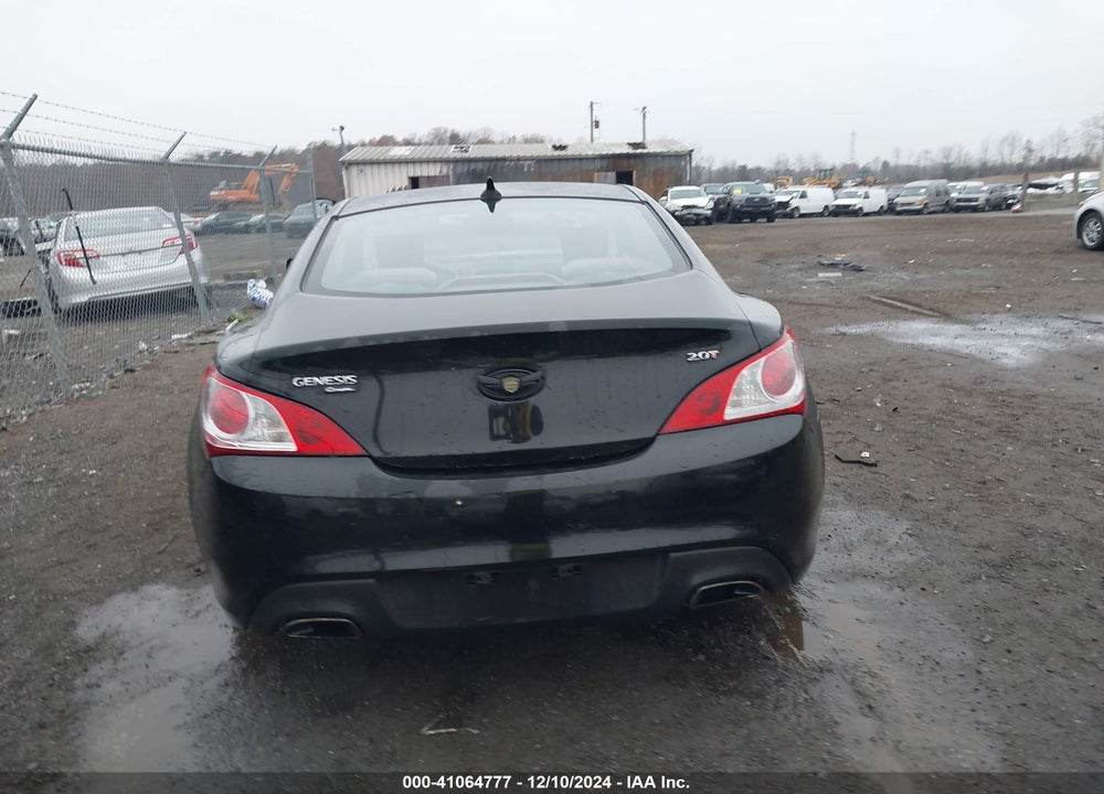 2010 HYUNDAI GENESIS 2.0T PREMIUM VIN: KMHHT6KD1AU027713