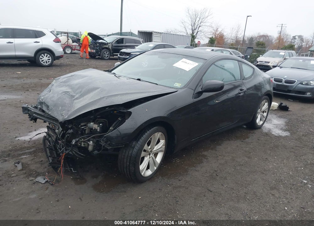 2010 HYUNDAI GENESIS 2.0T PREMIUM VIN: KMHHT6KD1AU027713