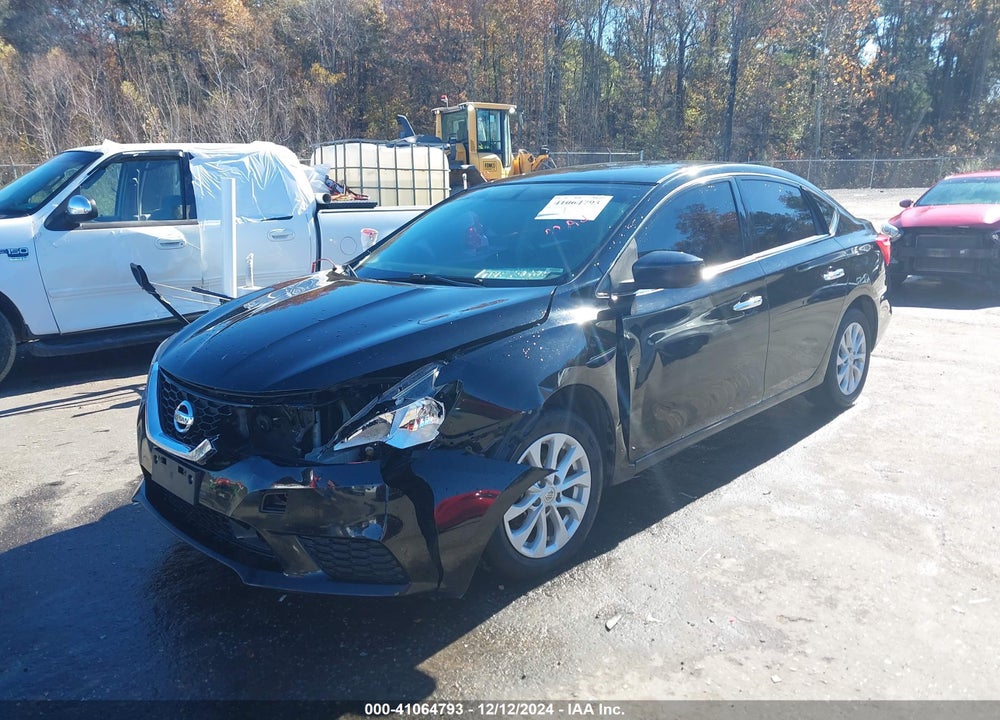 2019 NISSAN SENTRA SV VIN: 3N1AB7AP4KY295604
