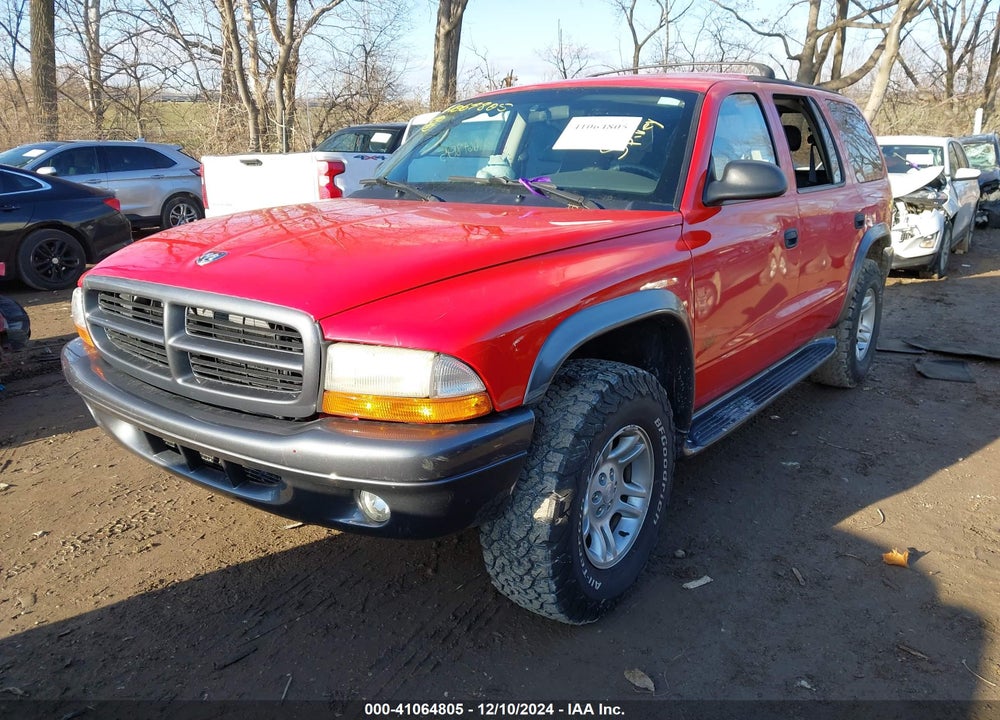 2002 DODGE DURANGO SPORT VIN: 1B4HS38N92F209734
