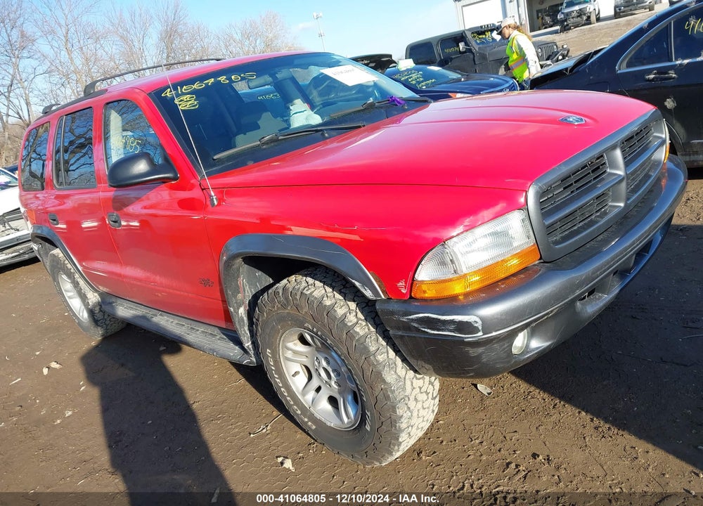 2002 DODGE DURANGO SPORT VIN: 1B4HS38N92F209734