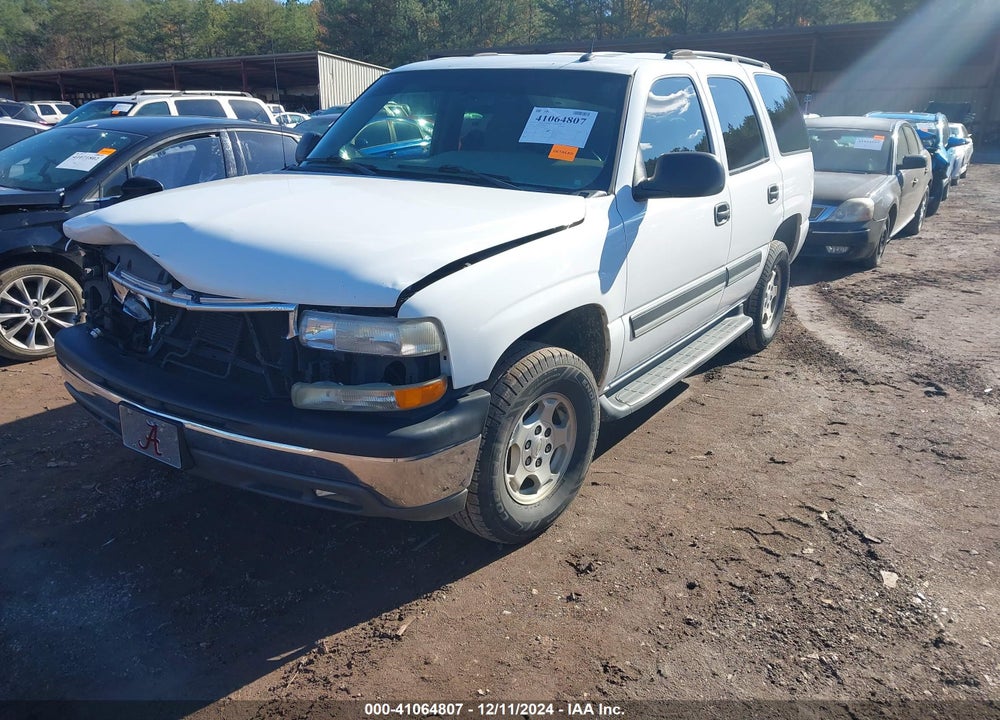 2005 CHEVROLET TAHOE LS VIN: 1GNEC13T85R209053