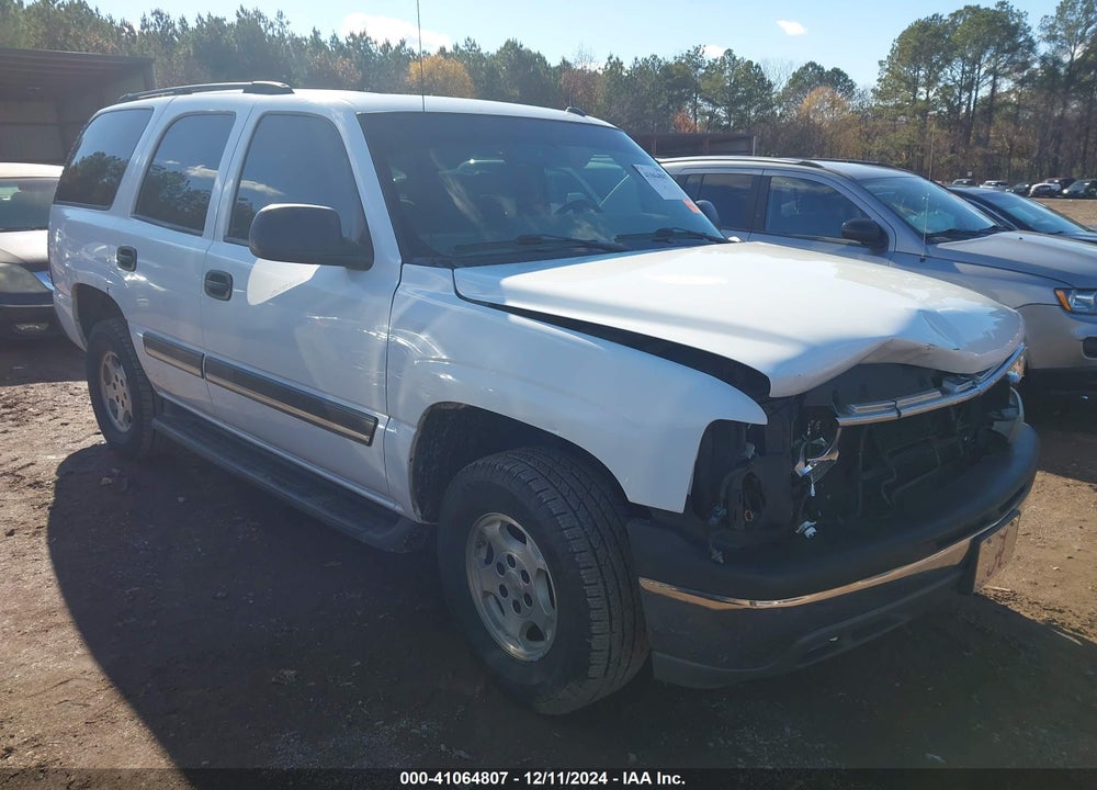 2005 CHEVROLET TAHOE LS VIN: 1GNEC13T85R209053
