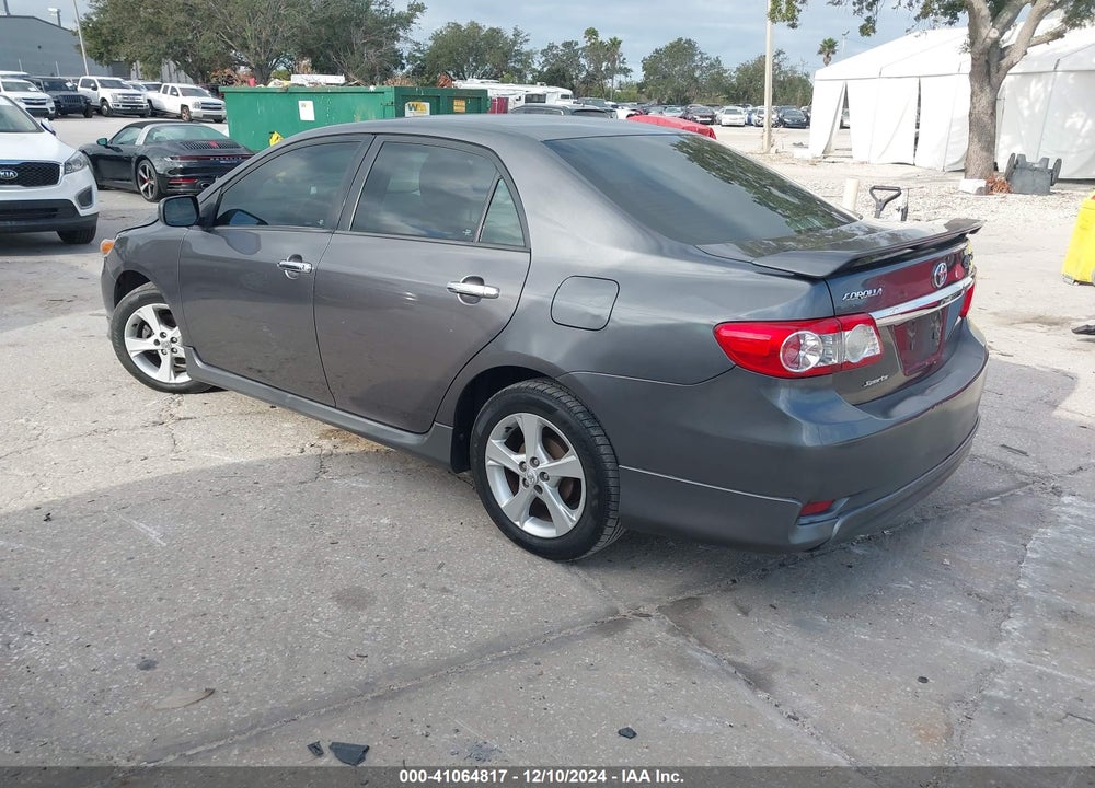 2012 TOYOTA COROLLA S VIN: 5YFBU4EE5CP059774