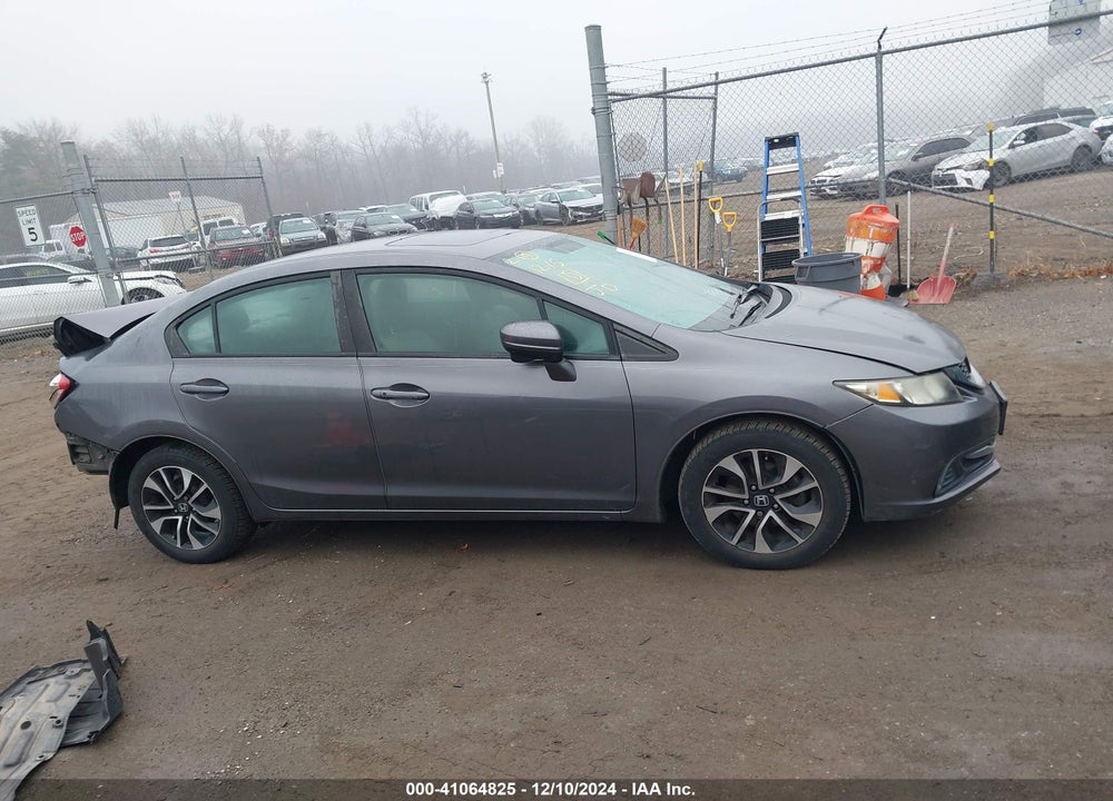 2014 HONDA CIVIC VIN: 19XFB2F83EE081376