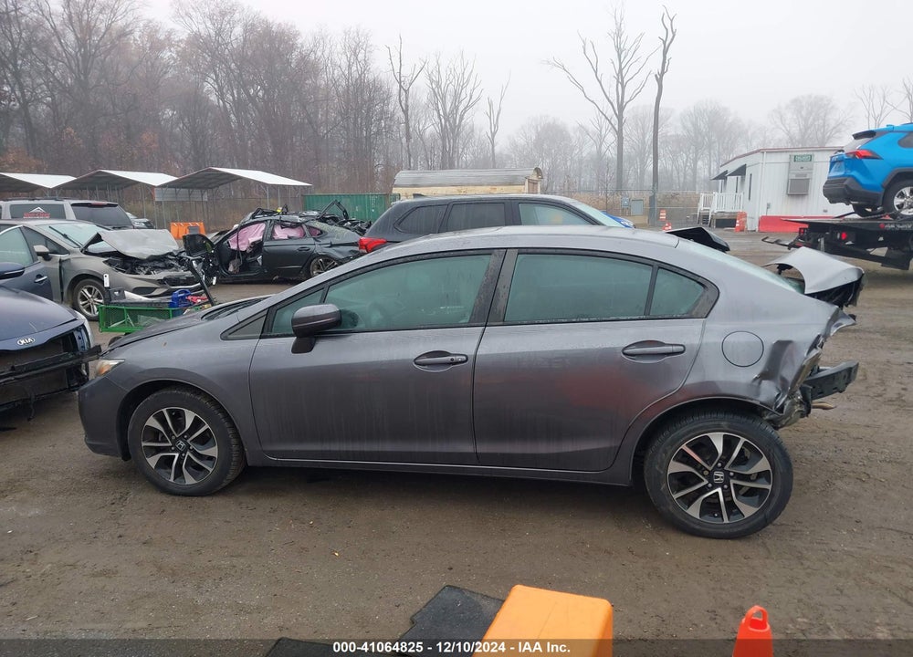 2014 HONDA CIVIC VIN: 19XFB2F83EE081376