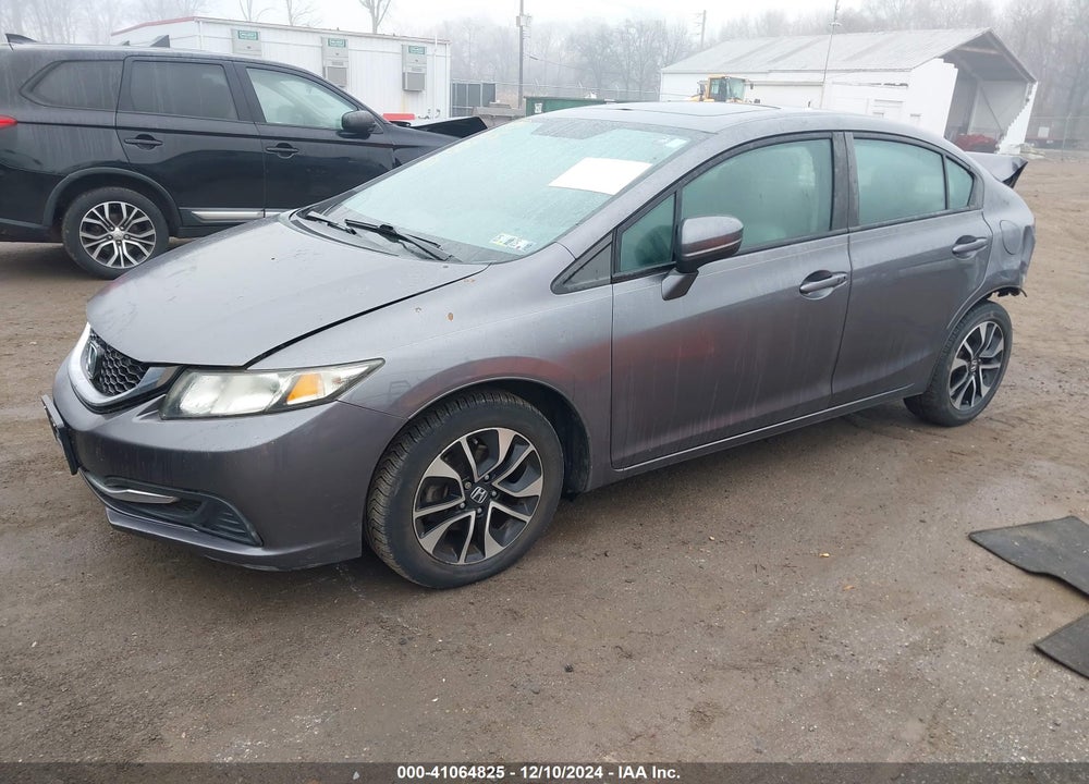 2014 HONDA CIVIC VIN: 19XFB2F83EE081376