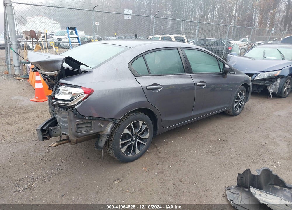2014 HONDA CIVIC VIN: 19XFB2F83EE081376