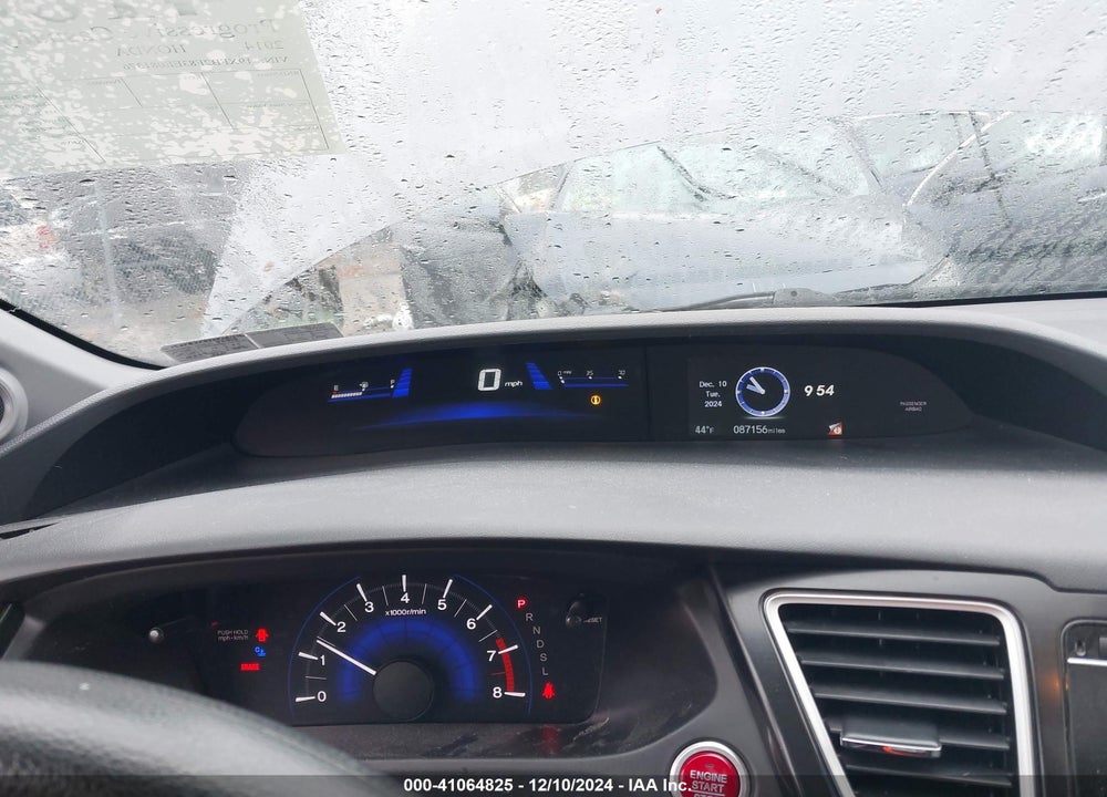 2014 HONDA CIVIC VIN: 19XFB2F83EE081376