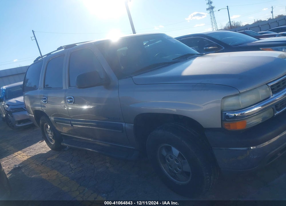 2001 CHEVROLET TAHOE LS VIN: 1GNEC13T81R185895