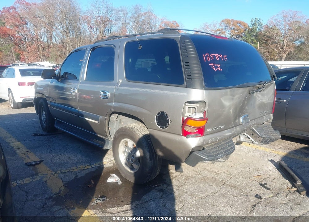 2001 CHEVROLET TAHOE LS VIN: 1GNEC13T81R185895