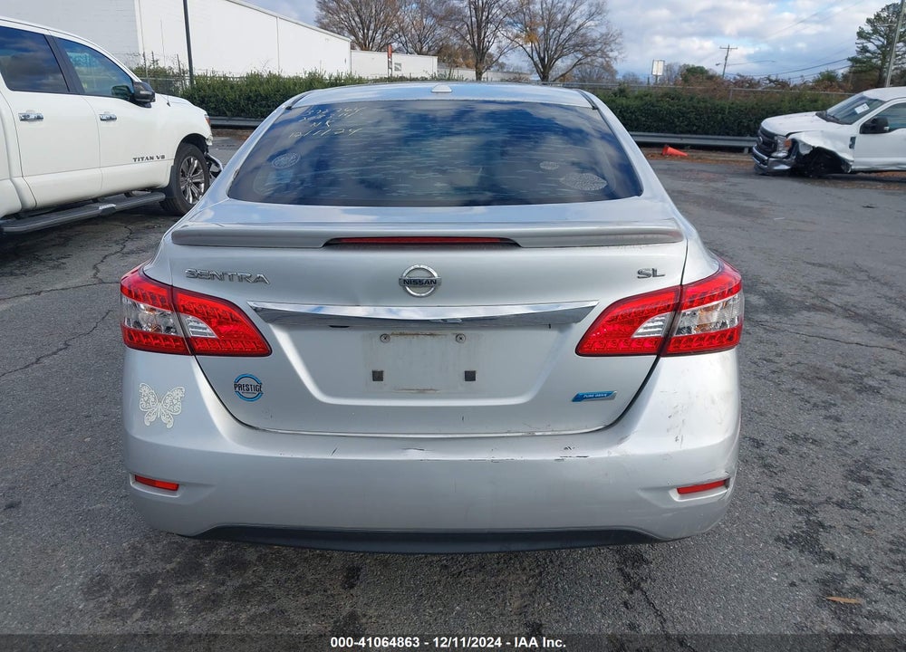 2014 NISSAN SENTRA SL VIN: 3N1AB7AP5EY208314