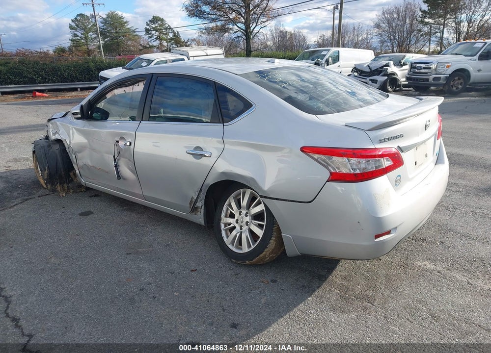 2014 NISSAN SENTRA SL VIN: 3N1AB7AP5EY208314