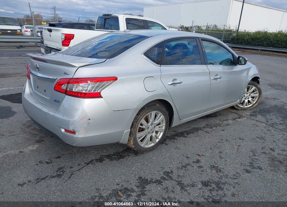 2014 NISSAN SENTRA SL VIN: 3N1AB7AP5EY208314