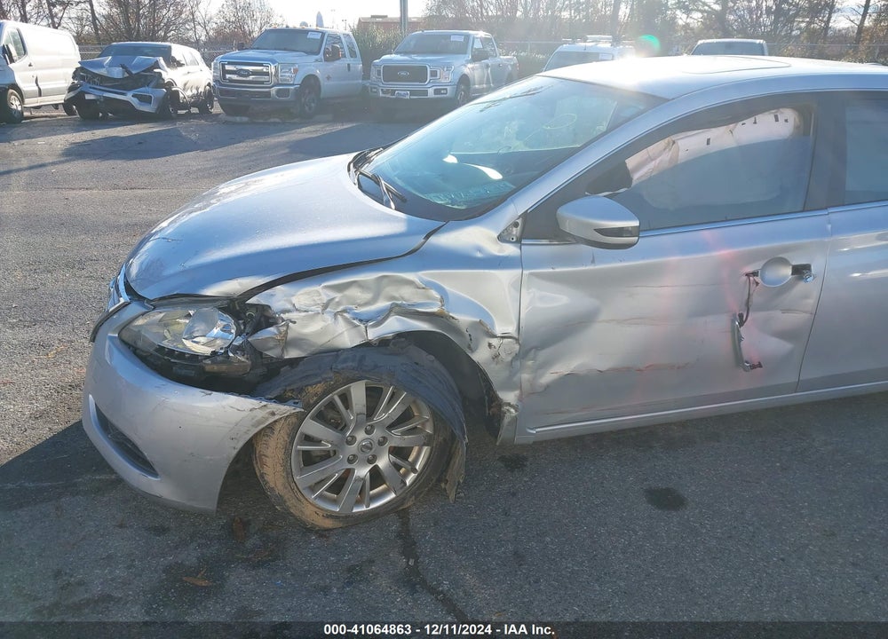 2014 NISSAN SENTRA SL VIN: 3N1AB7AP5EY208314
