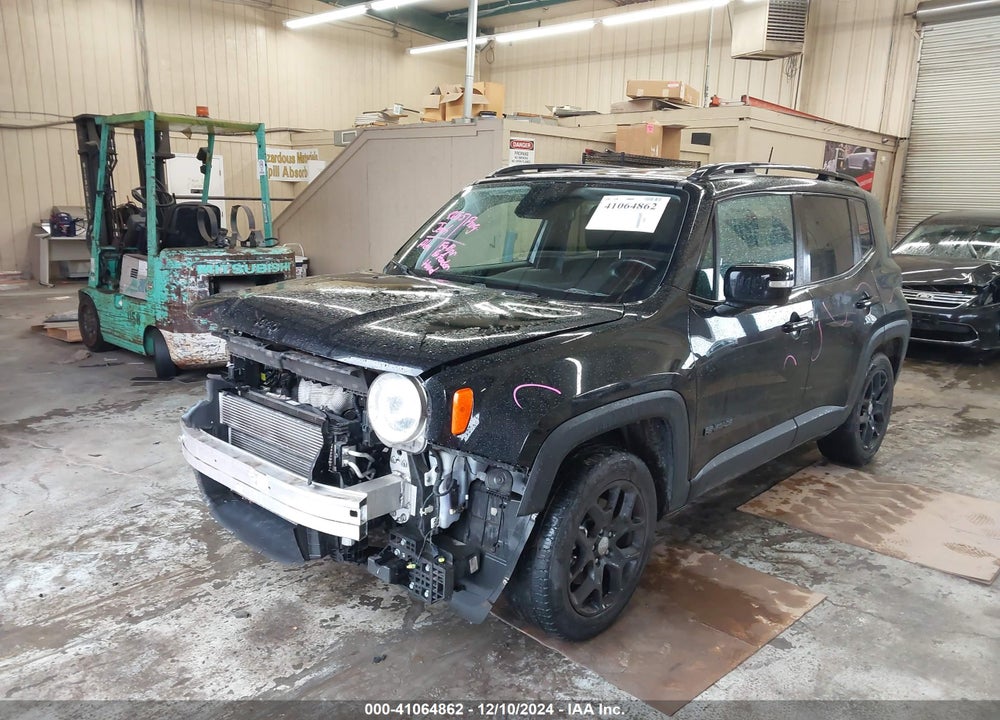 2018 JEEP RENEGADE ALTITUDE FWD VIN: ZACCJABB3JPH46937