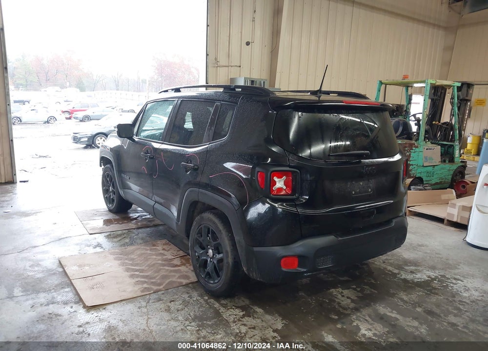 2018 JEEP RENEGADE ALTITUDE FWD VIN: ZACCJABB3JPH46937