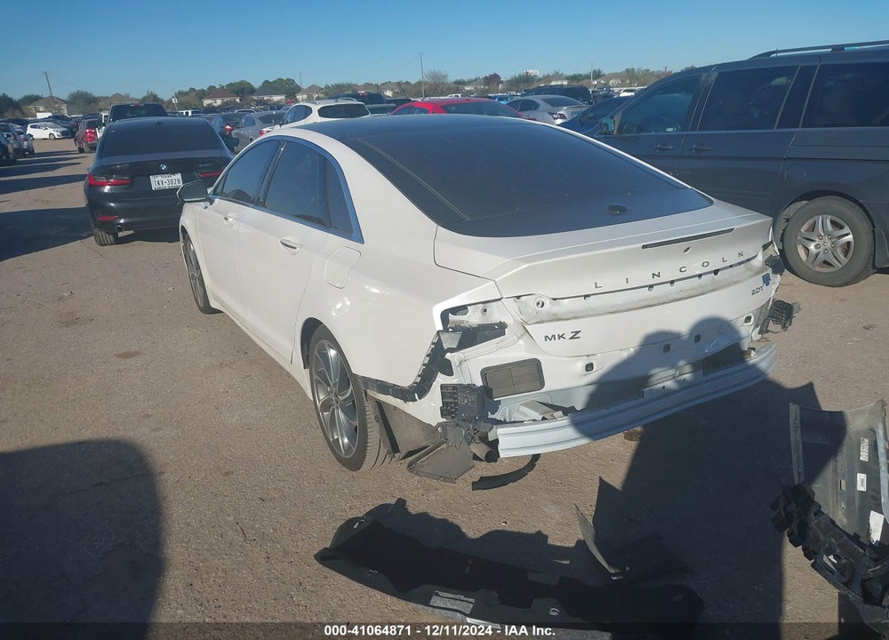 2018 LINCOLN MKZ VIN: 3LN6L5E93JR621168