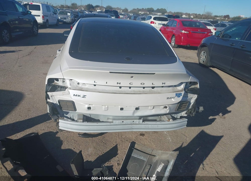 2018 LINCOLN MKZ VIN: 3LN6L5E93JR621168