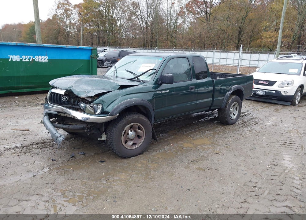 2002 TOYOTA TACOMA PRERUNNER V6 VIN: 5TESN92NX2Z053492
