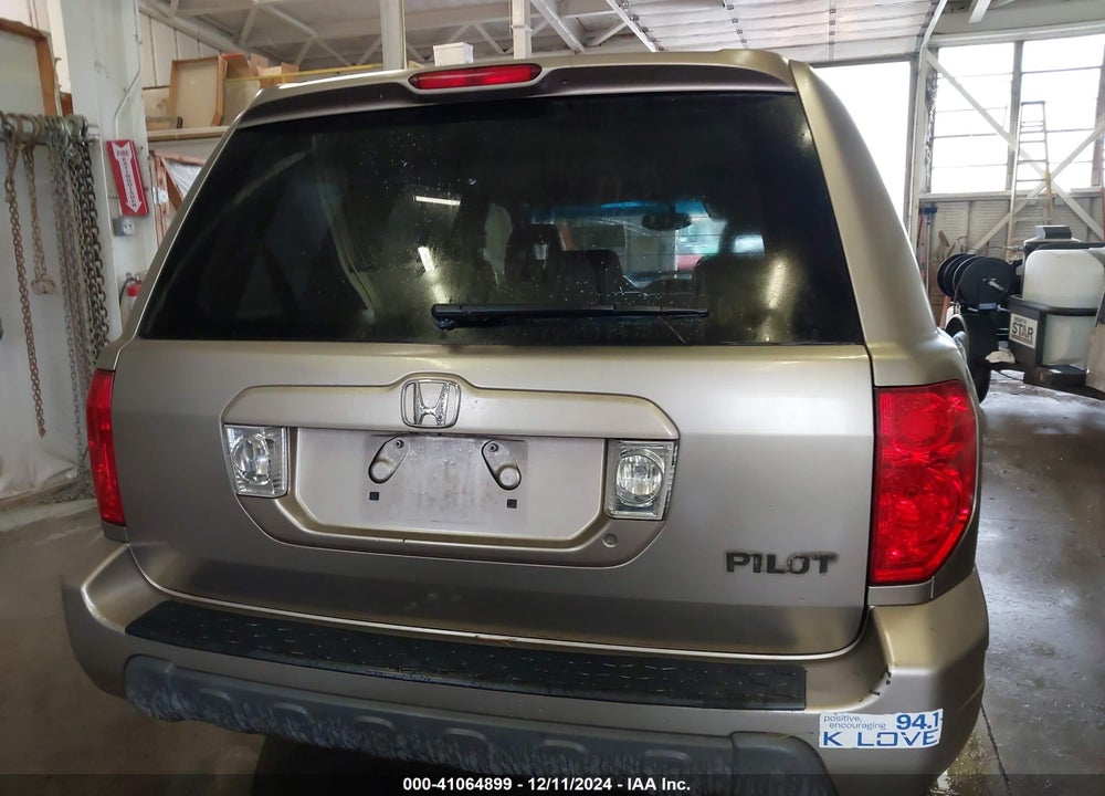 2003 HONDA PILOT EX-L VIN: 2HKYF18573H557096