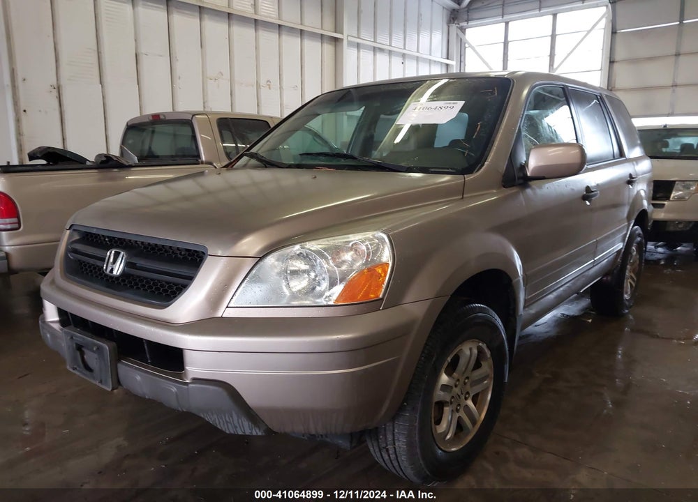 2003 HONDA PILOT EX-L VIN: 2HKYF18573H557096