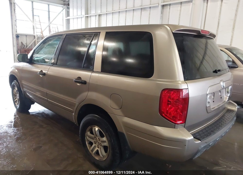 2003 HONDA PILOT EX-L VIN: 2HKYF18573H557096