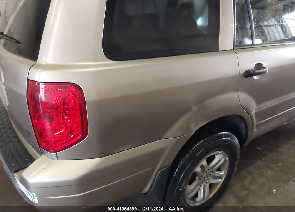 2003 HONDA PILOT EX-L VIN: 2HKYF18573H557096
