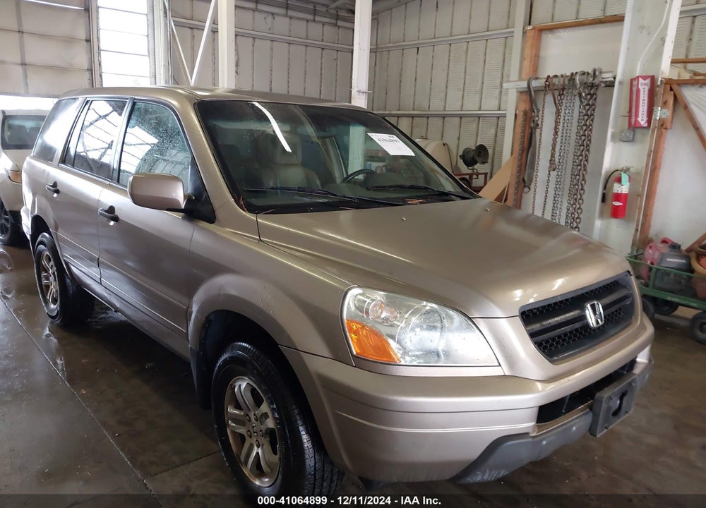 2003 HONDA PILOT EX-L VIN: 2HKYF18573H557096