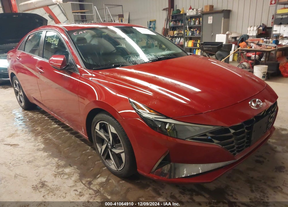 2021 HYUNDAI ELANTRA VIN: KMHLN4AG4MU133310
