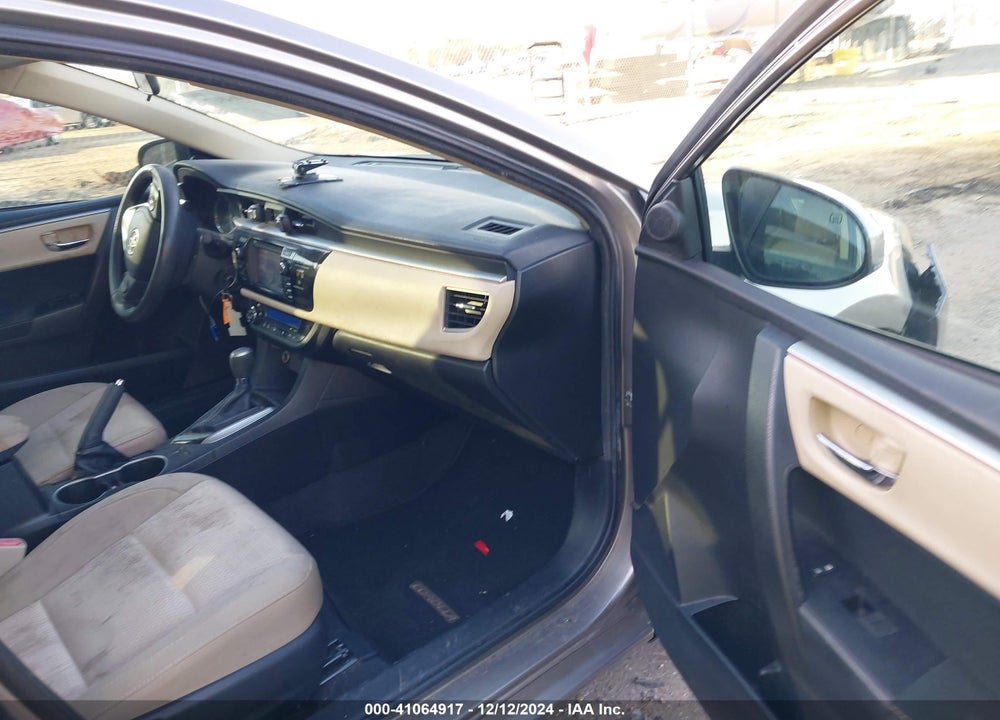 2014 TOYOTA COROLLA LE PLUS VIN: 2T1BURHE9EC184269