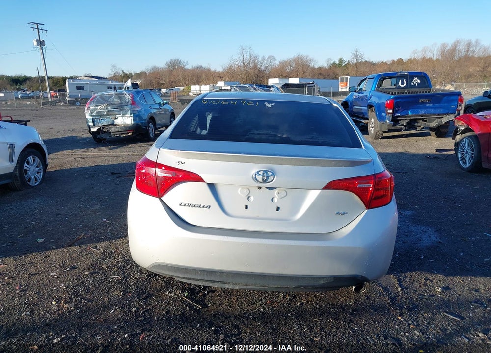 2017 TOYOTA COROLLA SE VIN: 2T1BURHE2HC826349
