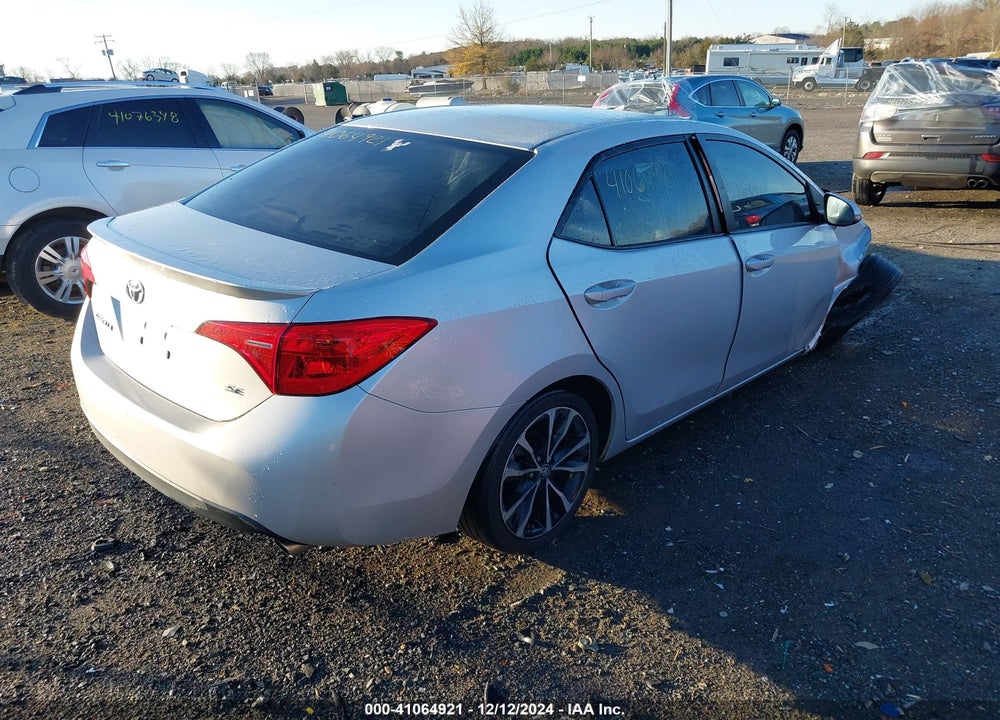 2017 TOYOTA COROLLA SE VIN: 2T1BURHE2HC826349
