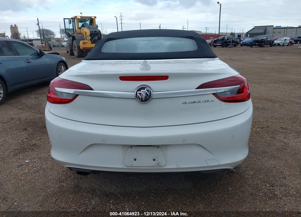 2019 BUICK CASCADA PREMIUM VIN: W04WH3N51KG356549