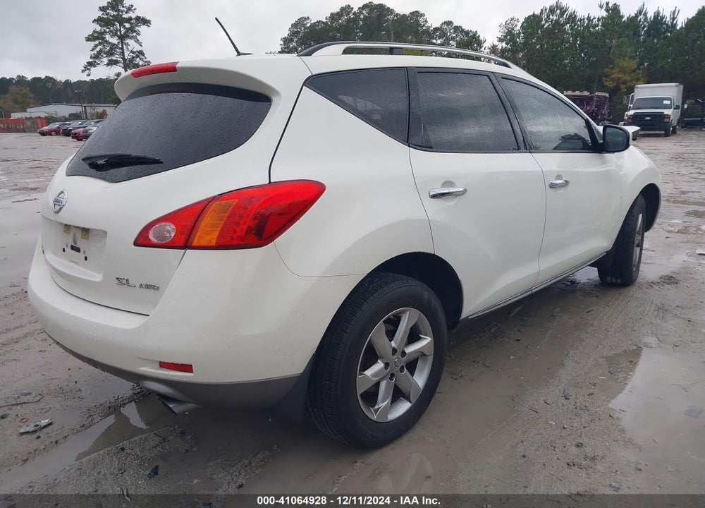 2010 NISSAN MURANO SL VIN: JN8AZ1MW5AW137260