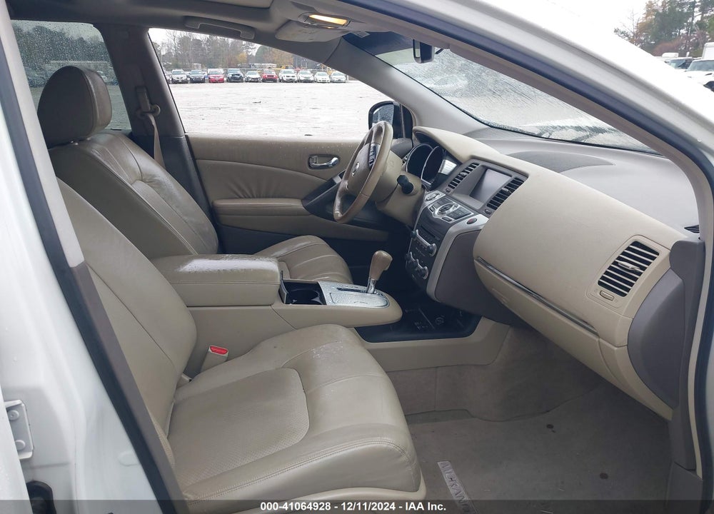 2010 NISSAN MURANO SL VIN: JN8AZ1MW5AW137260
