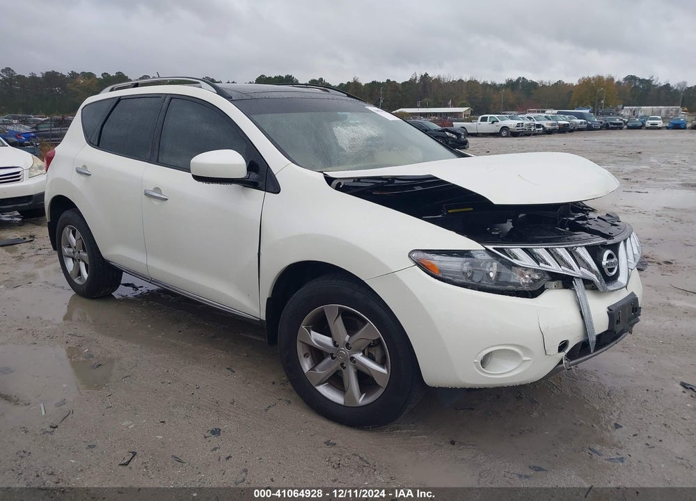 2010 NISSAN MURANO SL VIN: JN8AZ1MW5AW137260