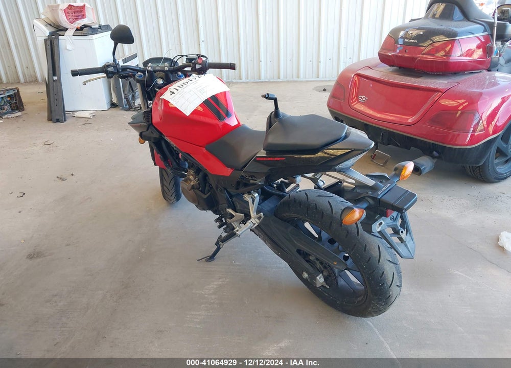 2017 HONDA CB500 F VIN: MLHPC4569H5400466