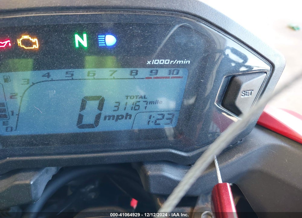 2017 HONDA CB500 F VIN: MLHPC4569H5400466