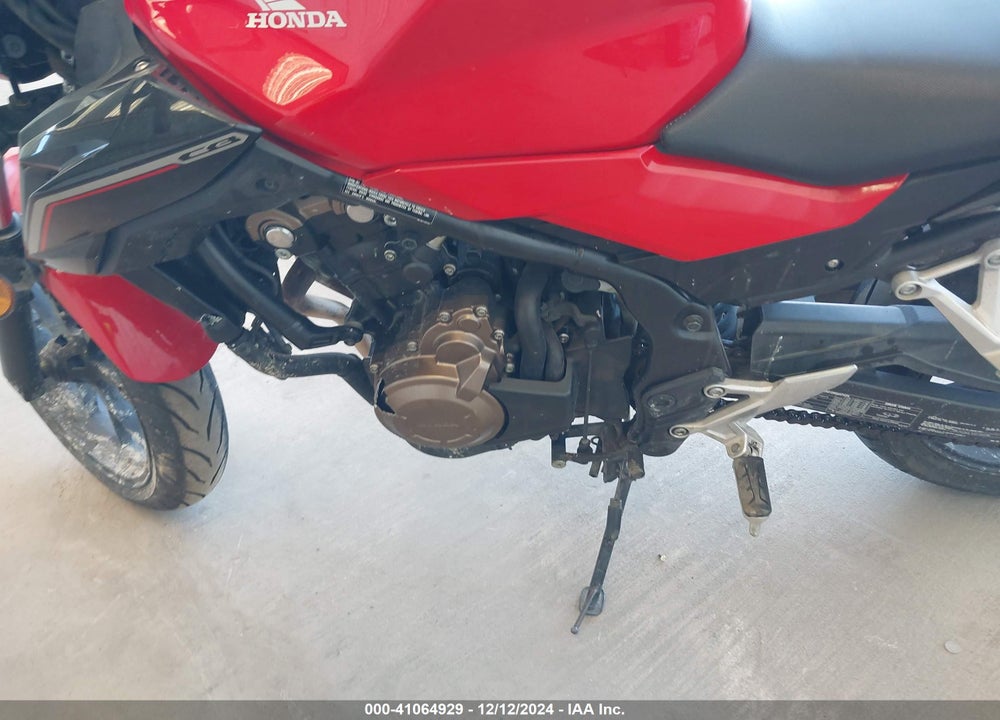 2017 HONDA CB500 F VIN: MLHPC4569H5400466