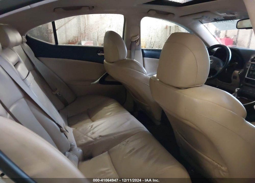 2008 LEXUS IS 250 VIN: JTHCK262782023558