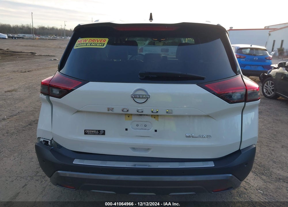 2022 NISSAN ROGUE SL INTELLIGENT AWD VIN: JN8BT3CB9NW334986