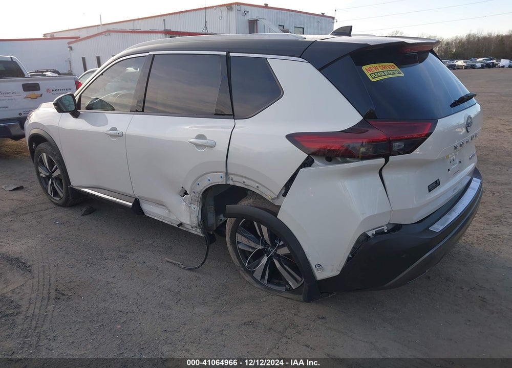 2022 NISSAN ROGUE SL INTELLIGENT AWD VIN: JN8BT3CB9NW334986