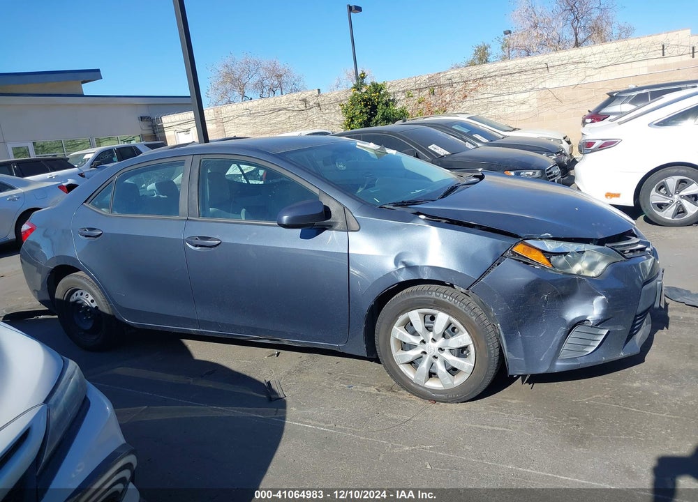 2014 TOYOTA COROLLA LE VIN: 5YFBURHE7EP062056